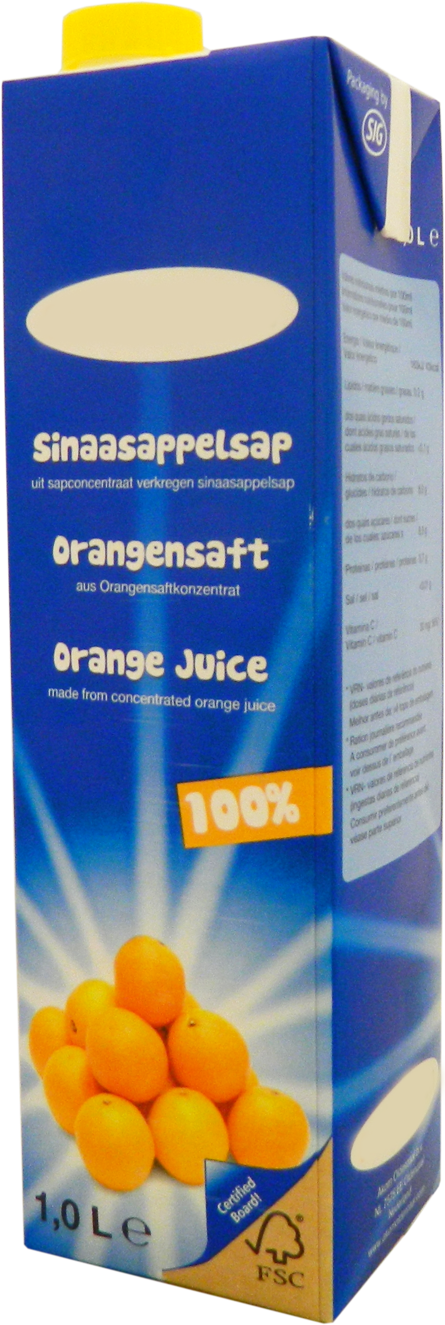 Premium Orange juice 1,0 liter