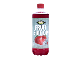 Fruit Oase Aardbei fruitsiroop 0,75 liter