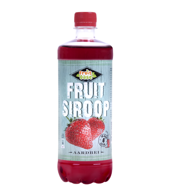 Fruit Oase Strawberry fruit squash 0,75 liter