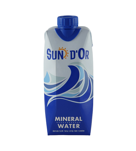 Sun d'Or Mineralwasser ohne KohlensÃ¤ure in einer 0,5-Liter-Packung