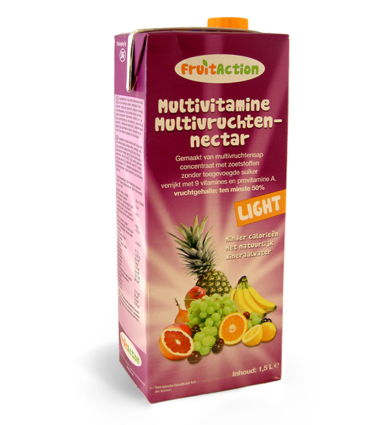 Fruit Action Multivitamine 1,5 liter